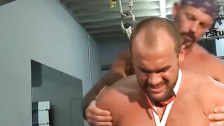 memory Fueled Gym Bro Gets His Ass Spanked And Humiliated By Hunk Stud