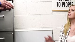 Blondie Babe Charli Forde Sucks Dick To Pay Off Debt In This Hot Steal