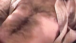 Hairy Guy Jerking Off - Solo Masturbation Session