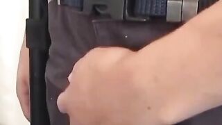 Security Guards Double Team Twinks - Raw Anal Threesome
