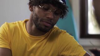 Super Horny Threesome - Big Dick Sharing Fellatio with Older Man