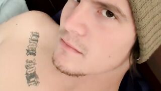 Straight HUNK Stroking His Dick In Public Toys And Vibrator