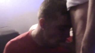 Petite Blonde Babe Gets Drilled From Behind With A Big Dick And Swallow His Load
