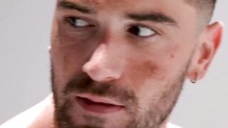 Hairy Hunks - Old School Locker Room Fucking with Big Dick