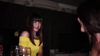 3-Way FFM Sex Romance With Hot Babes Trannies And A Guy - Alexis Crystal & Kiki Daire