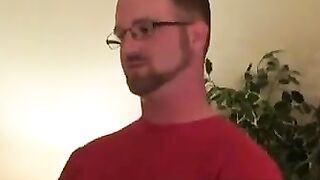 Hair Bear's Massive Load Shooting Orgasm