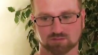 Hair Bear's Massive Load Shooting Orgasm