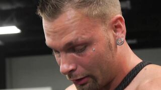 Mechanic's Secret - Edging Bondage Blowjob with Big Dick Threesome