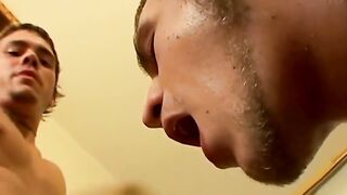 Straight Thug Porn Stars Share A Dick For Cash And Big Loads Of Sperm!