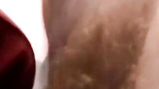 Hairiest Amateur Chick Gets Her Small Pussy Stretched By A Big Dick