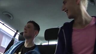 Twink Throat Fuck Frenzy - Anal Triple Penetration Orgy with Facial Finish