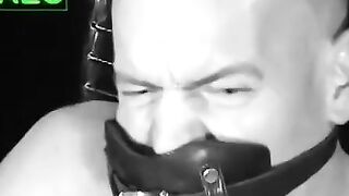 BiggPete's BDSM Adventure - Bondage Blowjob With Chains And Gagged