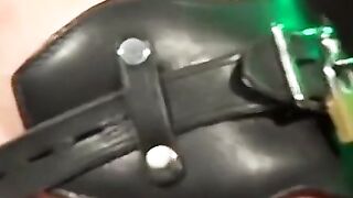BiggPete's BDSM Adventure - Bondage Blowjob With Chains And Gagged