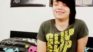Twinks' Solo Jack-Off Session - Big Dick Teen Jerks Off For The Camera