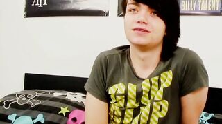 Twinks' Solo Jack-Off Session - Big Dick Teen Jerks Off For The Camera
