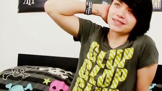 Twinks' Solo Jack-Off Session - Big Dick Teen Jerks Off For The Camera