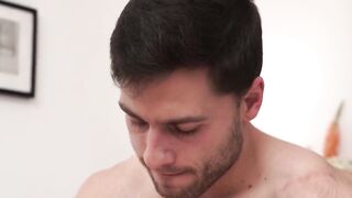 Mask XXX Huge Load Dumping on Muscular Body of Stud Sam Cuthan
