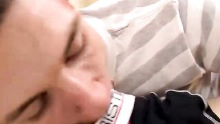 DUSTIN AND JIMMY'S UNDERWEAR SEX - POV Blowjob & Anal Finger Fuck