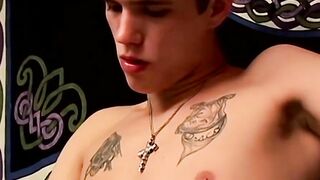 Vigorous Self-Suck Masturbation Session by Hunky Stud - Solo Male Porn