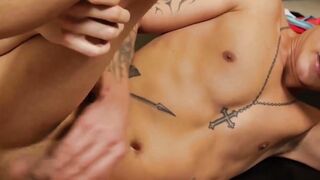 Rough Riding Twinks - Hot Young Guys Fuck Hard With Big Dick