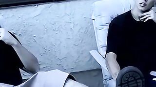Foot Worship - Kitchen Cleaner Fetish with Foot Slave
