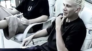 Foot Worship - Kitchen Cleaner Fetish with Foot Slave
