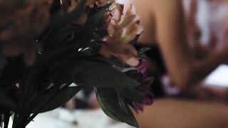 Teenage Step-Sisters Share Their Stepmom's Man In Forbidden Threesome