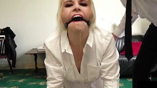 Dominatrix Spits And Submissively Dominates A Slutty Teen In BDSM Playground