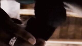 Big Black Dick Attack! - Interracial Anal Threesome with Older Guy