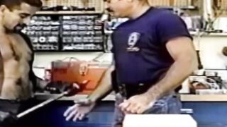 Retro Cop Plays Dirty Games With Pirate Bottom In Deep Anal Sex