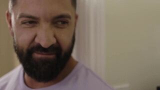 Threesome Frenzy - Nick Adam's Big Mouth Feeds on Two Huge Dongs