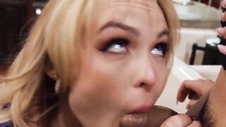 Threeway Fever #3 - She-Maledom Throatfucking Blowjob & Anal Triple Penetration