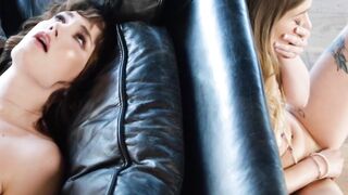 MILF Pornstar Siiri Dahhl Fingering & Kisses By Step-Daughter's Friend - Haley Reid