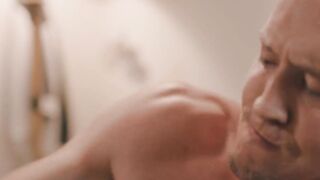 TS Jade Venuses Anal Play with Huge Load from Piercing Dick
