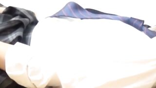 college girl Fingers Herself to Glory - Close-up POV Masturbation