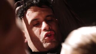 Evelein Delia's Milking Boobs - Double Penetration Threesome