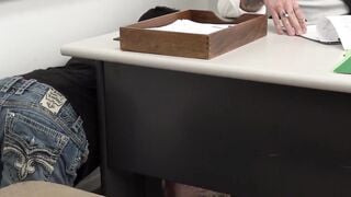 Bare-Back Business Boss Fucks StepSon In Office For Promotion