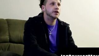 Point-Of View Blow Job Session With Huge Facial For Big Dick Guy