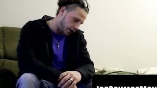 Point-Of View Blow Job Session With Huge Facial For Big Dick Guy