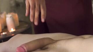 Transgender Slave Girl Waxes Twinks Ass Before Anal Play