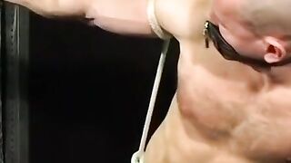 Bondage Babe Fucked Hard With Rope And Blindfolded By Dominant Older Man