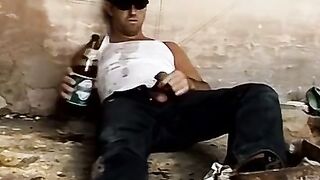 Big Dick Stud's Piss Play - Solo Male Masturbation