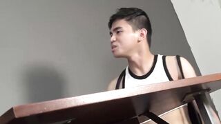 Asian Twinks Raw Anal Adventure" or "Raw Rough Sex with Officer and Teen Ass-Fucked Hardcore