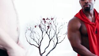 Black Dick Blowjob & Ride For White Guy - Hot Interracial Sex With Jacobs Petersen
