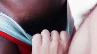 Black Dick Blowjob & Ride For White Guy - Hot Interracial Sex With Jacobs Petersen