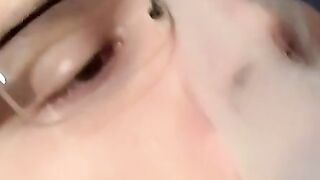 Passion-Filled DeepThroat Blowjob with Smoking Hot Brunette Babe