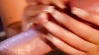 Exotic Dark Hair 19 Yo Give Outdoors Hand Job and Gets A Jizzed