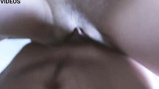 The unshaved vagina of the stepsister attracts not only her BF