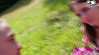 French dark hair thin 19 yo at outdoors amateur sex anal