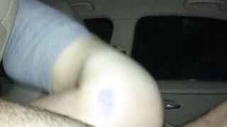 Hardcore sex inside vehicle with stepsis
